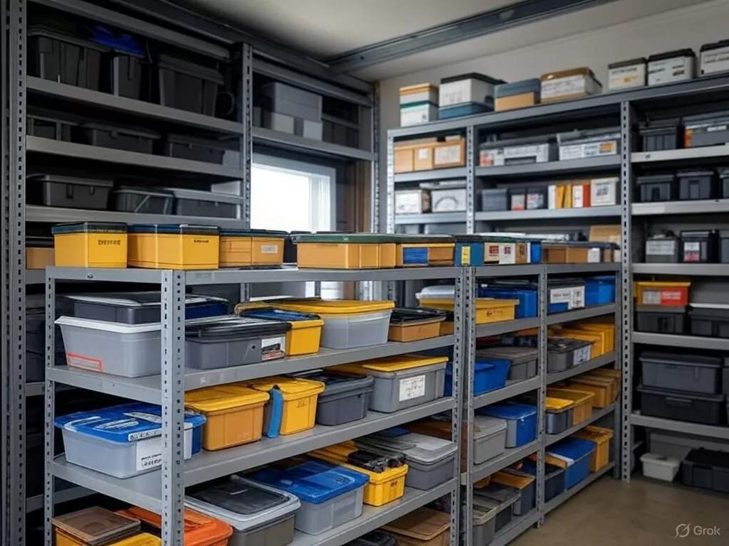 Організуйтеся з надійними стелажами для зберігання