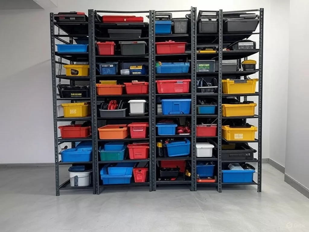 Переваги використання стелажів для зберігання