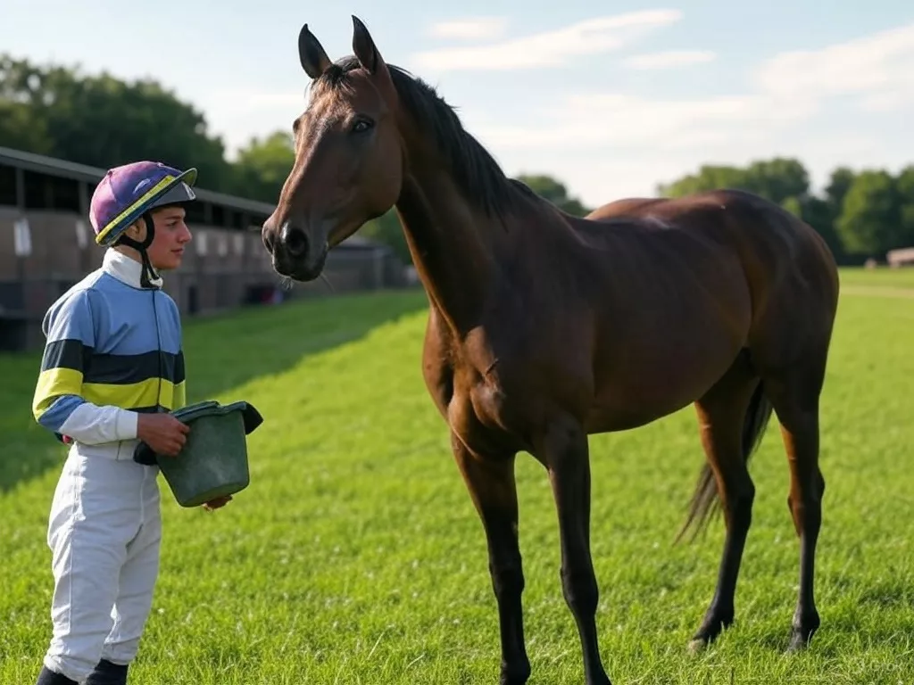 Харчування скакових коней: Оптимізація продуктивності через правильне годування